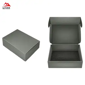 Gift Box With Handle Cookie Box Packaging Paper Flower Carton Mailing Packaging Box