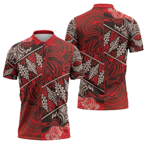 เสื้อโปโลผู้ชายมีซิปแบบปรับแต่งได้ดีไซน์ใหม่ - Product Image 5
