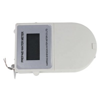 Compteur d'eau prépayé multijet à corps plastique avec carte RFID et sortie à impulsion, protection IP68, personnalisable OEM DN15-25