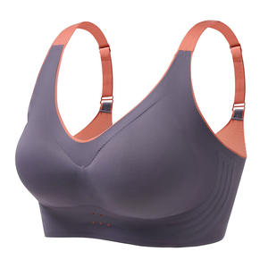 Plus Size reggiseni senza cuciture in lattice Semi-liquido Sleep Sports Leisure <span class=keywords><strong>reggiseno</strong></span> Push-Up traspirante senza fili - Product Image 6