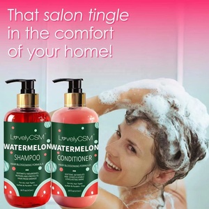 2026 <strong>Happy</strong> New Year Merry Christmas Gift Anti Hair Loss Treatment Vegan Dandruff Watermelon Organic <strong>Shampoo</strong> and Conditioner - Product Image 5