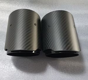 Puntas de <span class=keywords><strong>Escape</strong></span> de Fibra de Carbono Negro Brillante Estilo AK, Tubos de <span class=keywords><strong>Escape</strong></span> para BMW M2 F87 <span class=keywords><strong>M3</strong></span> F80 M4 F82 M5 F10 - Product Image 4