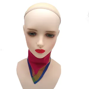 Custom printing bandana scarf high quality kerchief wholesales hand kerchief small MOQ for women
