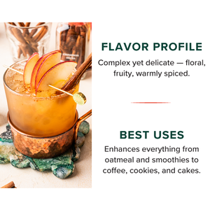 Poudre de cannelle de Ceylan biologique 59g par bouteille Saveur douce et terrestre pour la pâtisserie, la cuisine, les boissons Sans additifs Approvisionnement en vrac - Product Image 6