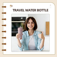 Bouteille Thermique en Acier Inoxydable 17/26oz avec Couvercle à Poignée, Couleur Personnalisée, Anti-Fuite, Tasse Cadeau pour Vente en Gros