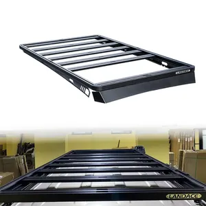 Cesta de techo Portaequipajes de aluminio Portaequipajes de techo para 4Runner Car Top Cargo Carrier