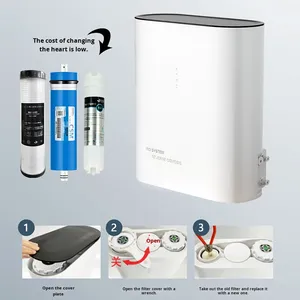 600g dòng chảy cao điện Countertop thẩm thấu ngược Máy lọc nước hộ gia đình nhà bếp dưới quầy RO tap hệ thống lọc nước - Product Image 4