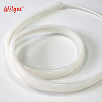Bande LED néon flexible T25 demi-circulaire à économie d'énergie et longue durée de vie, PCB 3oz, IC constant, garantie 5 ans, silicone sans points, 24V