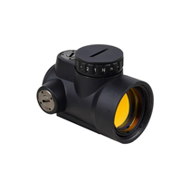 LAMBUL Mini Red Dot Sight à Démontage Rapide QD, Monture Rehausseuse à Profil Bas, Lunette Tactique pour la Chasse en Alliage d'Aluminium avec Capuchon Anti-Éblouissement