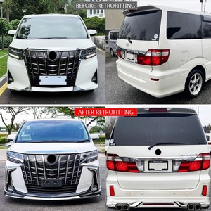 2003-2006 New Car Modification Front Bumper Rear Bumper <b>Engine</b> <b>Hood</b> Bolt-On Body Kit Upgrade for Toyota Alpha - Product Image 2