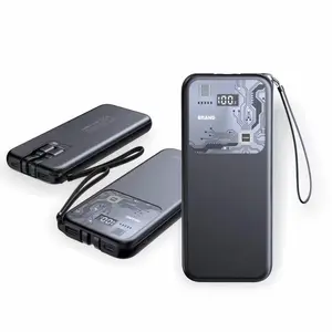 Zht Nsp013 Nhựa 2A 12V 4.5A 5V 168x69x15.5 mét USB-C Android không dây có thể sạc lại điện thoại ngân hàng Polymer Pin