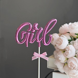 Adornos para pasteles de miel y dulzura, acrílicos, para novia, niño, niña, amor, aniversario, cumpleaños, decoraciones para el día de San Valentín - Product Image 2