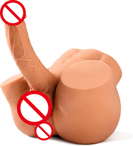 Masturbateur en silicone grande taille pour couples, jouet de jeu de rôle de genre interchangeable, torse de poupée sexuelle avec pénis, testicules, vagin, <span class=keywords><strong>anus</strong></span>, livraison rapide - Product Image 1