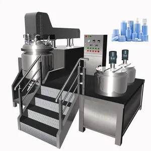 2024 Hydraulische Lift Vacuüm Cosmetische Emulgator Homogenisator Mixer Cosmetische Emulgator Machine Lotion Cream Making Machine
