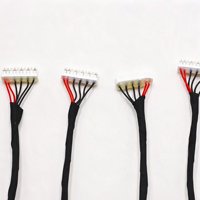 Arnés de Cables con Conector Recubierto de Tela Trenzada, Funda Trenzada Resistente a la Abrasión para Cableado Interno de Equipos Electrónicos