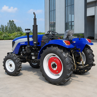 Traktor Pertanian Kompak Jepang 60HP 70HP 80HP 4WD Dengan Loader Backhoe, Peralatan Mesin Pertanian Dijual