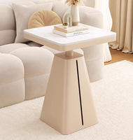 Table basse de jambe d'acier inoxydable d'or moderne XTCFZ-019 avec le dessus extensible de marbre de luxe de caractéristique pour des meubles de maison de salon