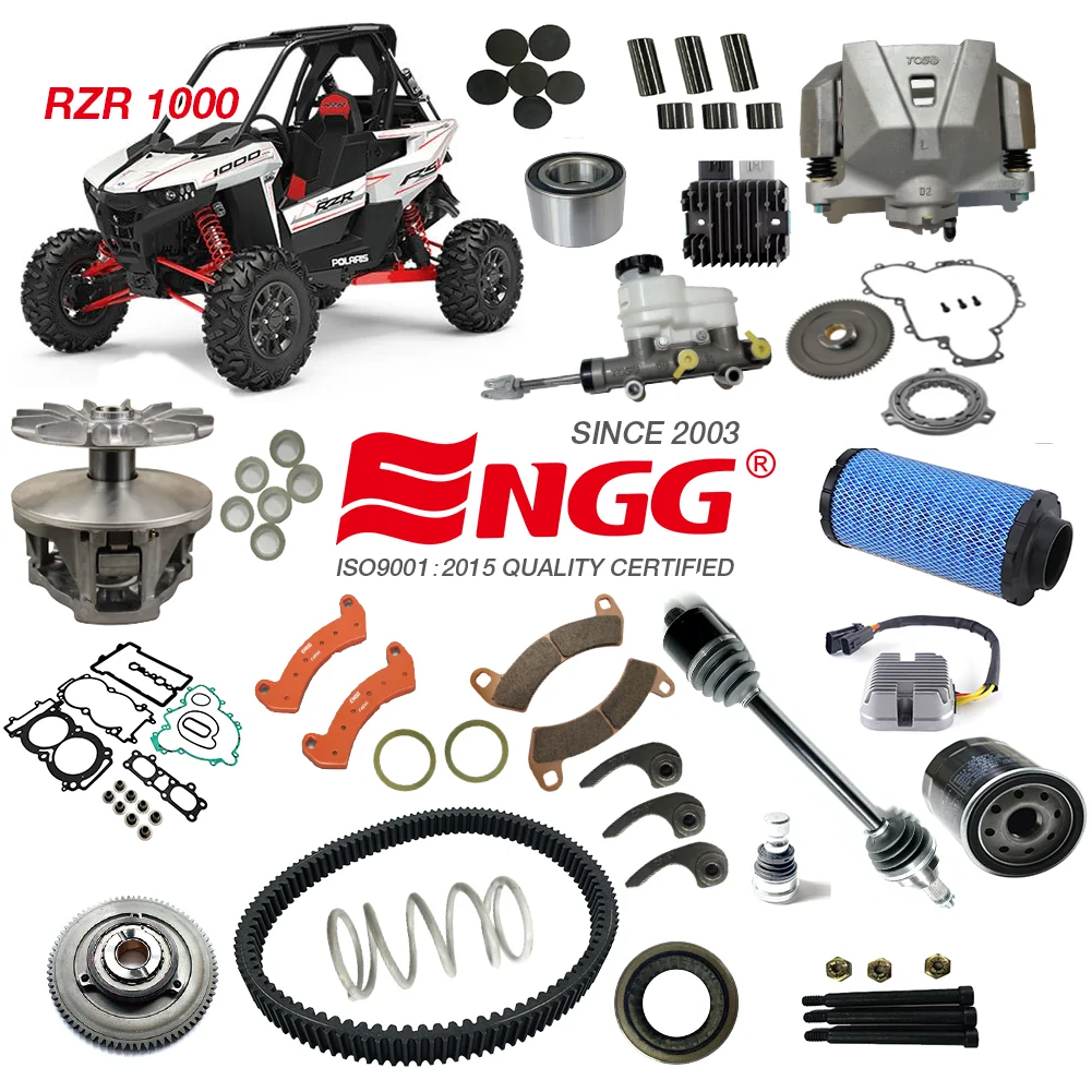 ATV UTV RZR 1000 запчасти, ремень сцепления, поршень, прокладка, стартер, регулятор, тормозные колодки, осевой Статор для Polaris