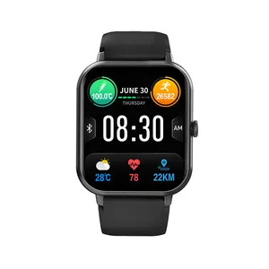 Erkekler için özelleştirilmiş HD ekran izle akıllı saat bluetooth arayarak güçlü pil ile Smartwatch