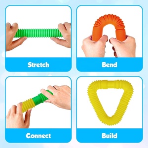 Tendances Innovantes 2026 : Jouets Sensoriels <span class=keywords><strong>Pop</strong></span> Fidget Colorés, Jouets Éducatifs Extensibles et Torsadables pour Enfants - Product Image 3