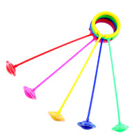 Balle de saut numérique à LED clignotante pour la cheville, pliable, pour le divertissement et le fitness en famille dans la cour