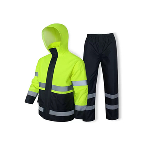 <span class=keywords><strong>Combinaison</strong></span> <span class=keywords><strong>de</strong></span> <span class=keywords><strong>travail</strong></span> imperméable et coupe-vent 2026, très réfléchissante, vêtement <span class=keywords><strong>de</strong></span> sécurité haute visibilité, ensemble imperméable - Product Image 1