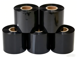 Ruban de cire et de film Dowren de 110 mm de largeur pour <span class=keywords><strong>imprimante</strong></span> à codes-barres, longueur de 300 m avec largeur de 24 mm, original - Product Image 1