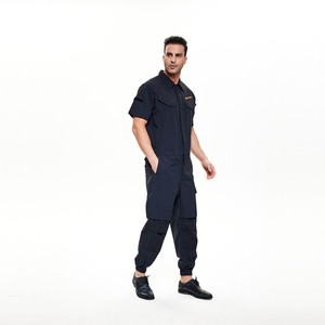 Vêtements <span class=keywords><strong>de</strong></span> <span class=keywords><strong>travail</strong></span> combinaisons à manches courtes 1 pièces uniforme <span class=keywords><strong>de</strong></span> <span class=keywords><strong>travail</strong></span> pour hommes séchage rapide - Product Image 4