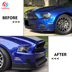 Chaoshenghang - Venta al por mayor de fábrica: Labio divisor de parachoques delantero para <span class=keywords><strong>Ford</strong></span> <span class=keywords><strong>Mustang</strong></span> <span class=keywords><strong>GT</strong></span> 2017 <span class=keywords><strong>2018</strong></span> 2019 - Product Image 4