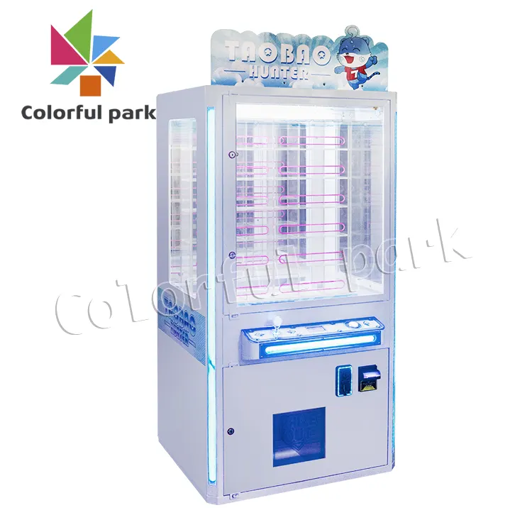 Machine à pièces poussoirs pour pièces de monnaie, parc coloré porte-bonheur, 2020