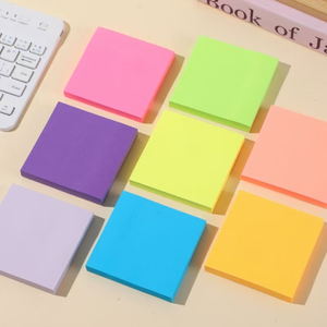 Chất lượng cao 3x3 tự dính bù đắp giấy dính ghi chú rất lớn màu Vàng tốt nhất của nhà sản xuất số lượng lớn Memo pad không tốn kém - Product Image 4