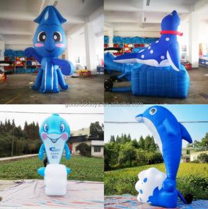 Palloncini gonfiabili con <span class=keywords><strong>leone</strong></span> marino, modello pubblicitario gonfiabile, grandi palloncini gonfiabili a forma di animale oceanico per un'efficace visibilità - Product Image 6