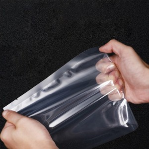 clear Plastic Packaging Vacuum Pouch Transparent Heat Seal Flat Vacuum Storage Sealer Bags for Food