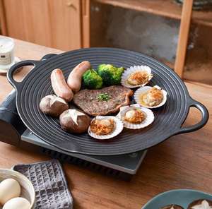 Piastra <span class=keywords><strong>per</strong></span> <span class=keywords><strong>griglia</strong></span> in ghisa piastra <span class=keywords><strong>per</strong></span> <span class=keywords><strong>griglia</strong></span> e <span class=keywords><strong>forno</strong></span> da esterno piastra <span class=keywords><strong>per</strong></span> barbecue <span class=keywords><strong>con</strong></span> manico in ghisa - Product Image 4