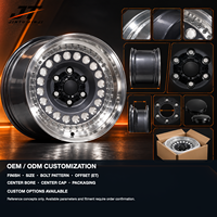 Jantes Beadlock Polies Concaves Peu Profondes 18-22 Pouces 5x108 2 Pièces pour BMW Audi Mercedes-Benz