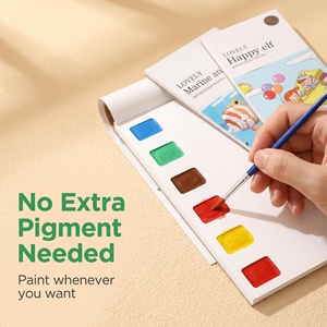 Libro de Pintura Creativo y Portátil de Acuarelas <span class=keywords><strong>para</strong></span> Niños, Lienzo Educativo Reutilizable <span class=keywords><strong>para</strong></span> Dibujar y <span class=keywords><strong>Colorear</strong></span>, Juguete de Papel <span class=keywords><strong>para</strong></span> Manualidades - Product Image 3