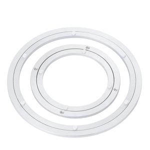 12インチ300mm-600mmラウンド回転怠惰なスーザンターンテーブルベアリング旋回ベアリングラウンドテーブル用 - Product Image 1