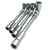 Clé à douille hexagonale à double tête en forme de L, 8-17 mm, vente en gros d'usine