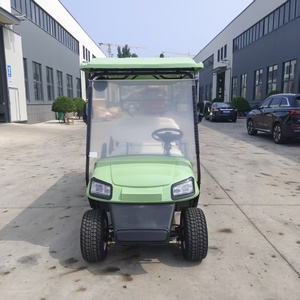 Voiturette de golf électrique 6 places avec châssis en acier haute résistance certifiée CE et GCC - Product Image 2