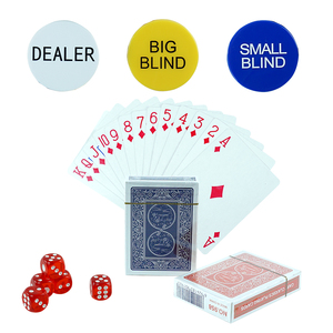 Profesional 300 unids/set nuevo <span class=keywords><strong>Caino</strong></span> Texas Hold'em Clay Poker Chips Set con Blue Eva Foam Poker Koffer Pokercase para juego de Casino - Product Image 4