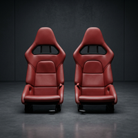 Nouvel accessoire et amélioration d'intérieur de voiture de luxe en cuir Recaro GTS Sport Weissack RS GT avec éclairage LED, modèle 2025 Autriche