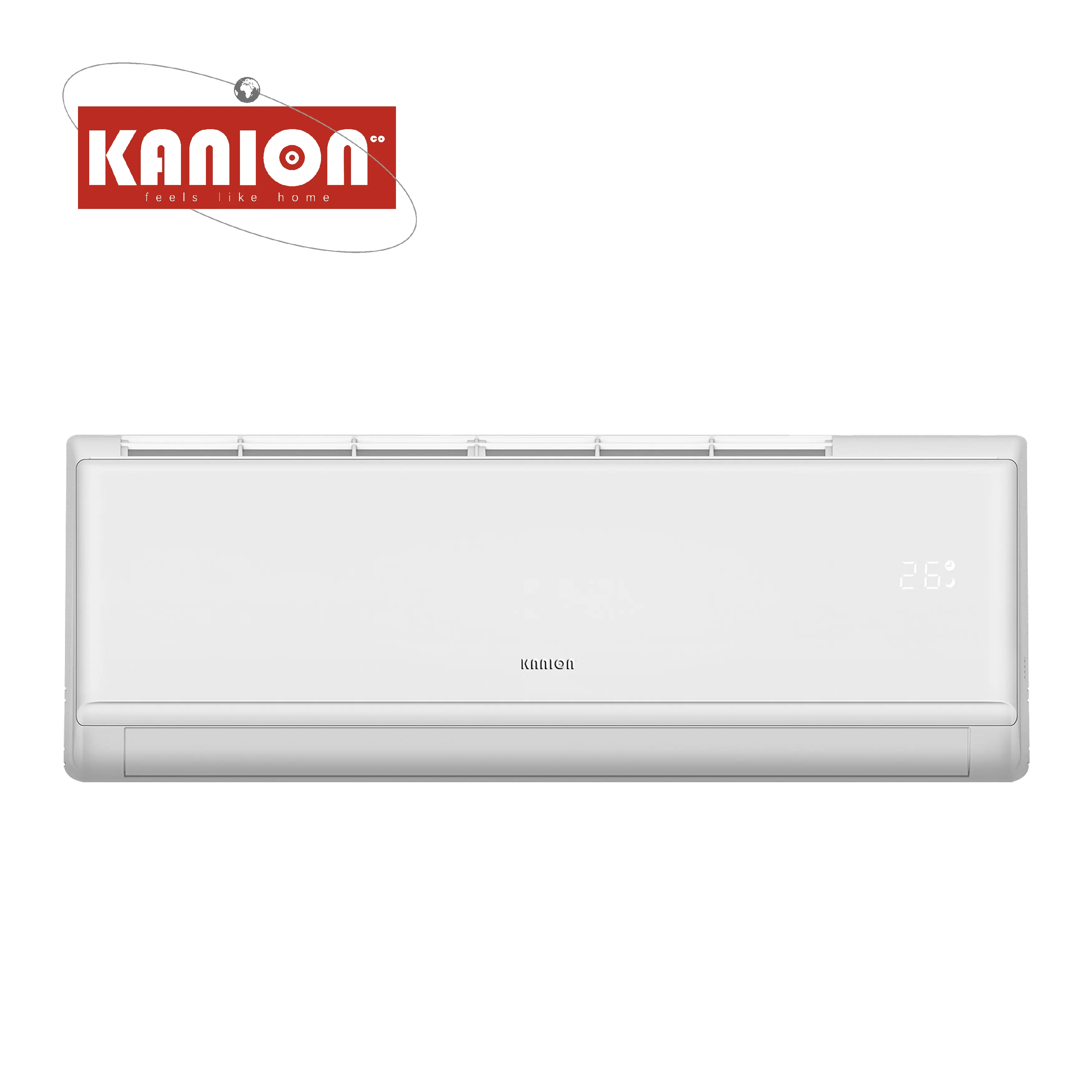Climatiseur à pompe à chaleur KANION Premium Series R410A Fast Cooling AC 12000BTU Hotel General Split