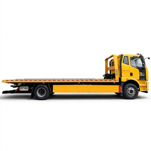 Camion de dépannage FAW J6L CA6DH1 260HP, empattement 5800mm, treuil 10T, bras arrière 3 sections, camion de récupération routière à plateau coulissant - Product Image 4