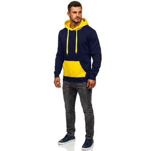 Sudaderas con Capucha para Hombre, Tallas Grandes, Resistentes al Viento y Transpirables, Color Sólido, OEM, Nueva Llegada, Personalizadas, Precio Bajo para Invierno, Venta al Por Mayor - Product Image 1