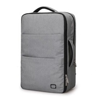 Sac à dos unisexe personnalisé à faible MOQ, style Oxford vintage, imperméable, pour affaires, randonnée, voyage, ordinateur portable, avec port de charge