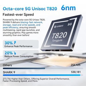 Teléfono Inteligente 5G Global Blackview SHARK <span class=keywords><strong>9</strong></span>, Pantalla HD+ IPS de 6.67'' y 90Hz, Cámara Principal con IA de 50MP, GPS, <span class=keywords><strong>Android</strong></span> 14, NFC - Product Image 5