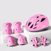 En Stock Usine Vente en Gros Kit de 7 Protections et Casque de Cyclisme, Patin à Roulettes et Moto pour Enfants et Adultes