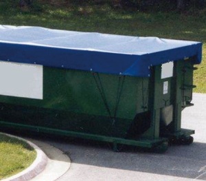 Telo in PVC Rinforzato Impermeabile per Sistemi di Copertura Automatica per Camion Ribaltabili, Contenitori e Furgoni - Product Image 2