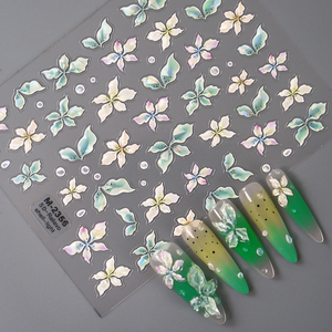 Calcomanías <span class=keywords><strong>de</strong></span> <span class=keywords><strong>Uñas</strong></span> con Diseño Floral 3D <span class=keywords><strong>de</strong></span> Lirios, Belleza en Flor, Gran Venta 2026, para <span class=keywords><strong>Uñas</strong></span> Impresionantes - Product Image 3