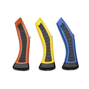 Tiện ích dao kim loại hợp kim xử lý với cao su có thể thu vào lưỡi có thể thay đổi lợp nhựa hộp carton dao cắt - Product Image 6